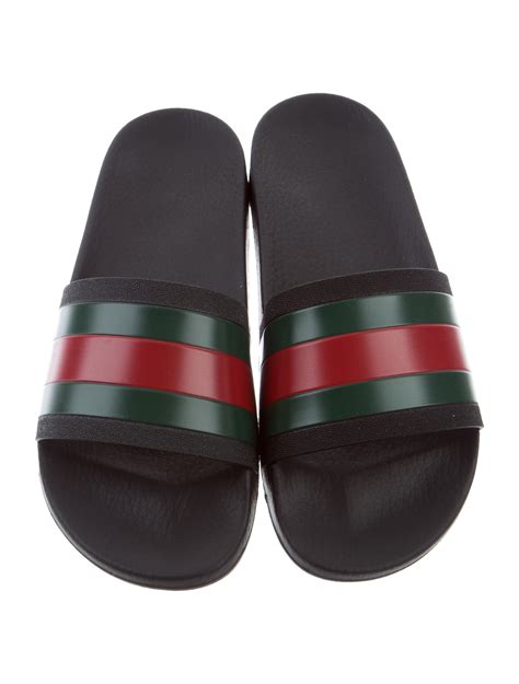 gucci designer slides mens|Gucci slides men real.